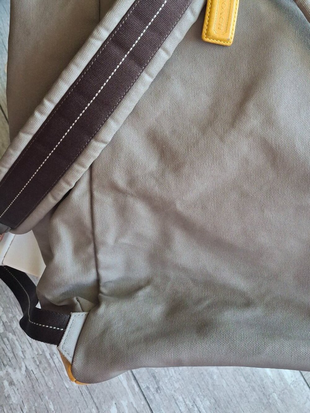 Coach canvas backpack - Picture 7 of 11